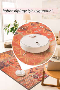 Patchwork Desenli Dokuma Taban Dekoratif Renkli Halı  HS 332 (5)