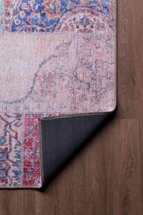 Patchwork Desenli Dokuma Taban Dekoratif Rustik Halı HS 82 (4)