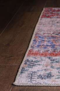 Patchwork Desenli Dokuma Taban Dekoratif Rustik Halı HS 82 (5)