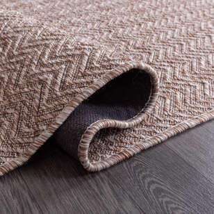 Kabartmalı Yumuşak Dokulu Bej Sisal Halı NP 6042 - 4