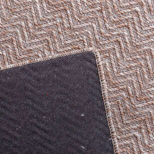 Kabartmalı Yumuşak Dokulu Bej Sisal Halı NP 6042 - 6