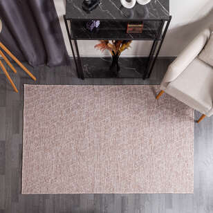 Kabartmalı Yumuşak Dokulu Bej Sisal Halı NP 6046 (2)