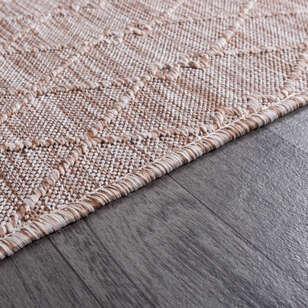 Kabartmalı Yumuşak Dokulu Bej Sisal Halı NP 6046 (5)