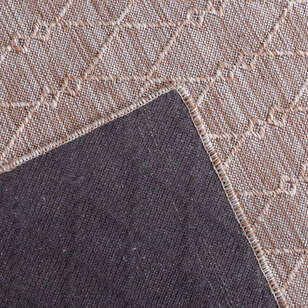 Kabartmalı Yumuşak Dokulu Bej Sisal Halı NP 6046 (6)