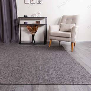 Kabartmalı Yumuşak Dokulu Gri Sisal Halı NP 6040 - 3