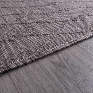 Kabartmalı Yumuşak Dokulu Gri Sisal Halı NP 6040 - 5