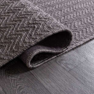 Kabartmalı Yumuşak Dokulu Gri Sisal Halı NP 6045 (4)