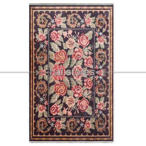 Karabağ Desenli Kilim Halı Antik 02 - 1