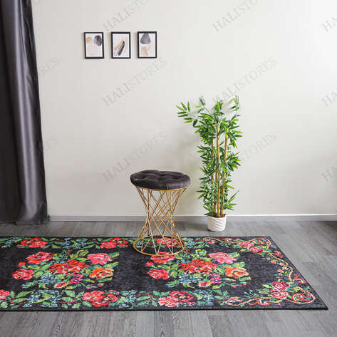 Karabağ Kilim Baskılı Yolluk Halı Surre SUR403 - 2