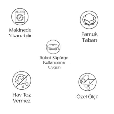 Karabağ Kilim Baskılı Yolluk Halı Surre SUR403 - 8