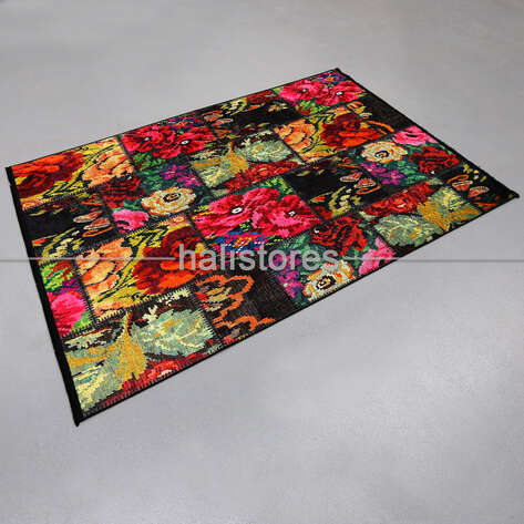 Karabağ Kilim Baskılı Yolluk Zen 1501 - 2