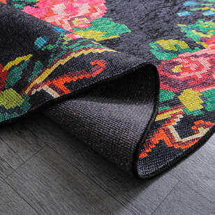 Karabağ Kilim Baskılı Yuvarlak Halı Surre SUR403 (5)