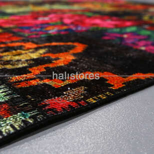 Karabağ Kilim Yuvarlak Halı Zen 1501 (3)