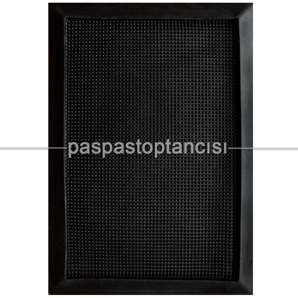 Kauçuk Hijyenik Paspas Siyah
