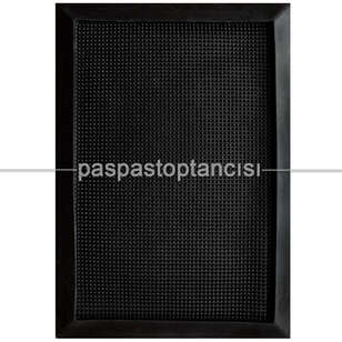 Kauçuk Hijyenik Paspas Siyah