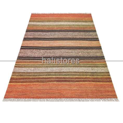 Kilim Baskılı Çift Taraflı Yıkanabilir Halı Asos 02 - 2