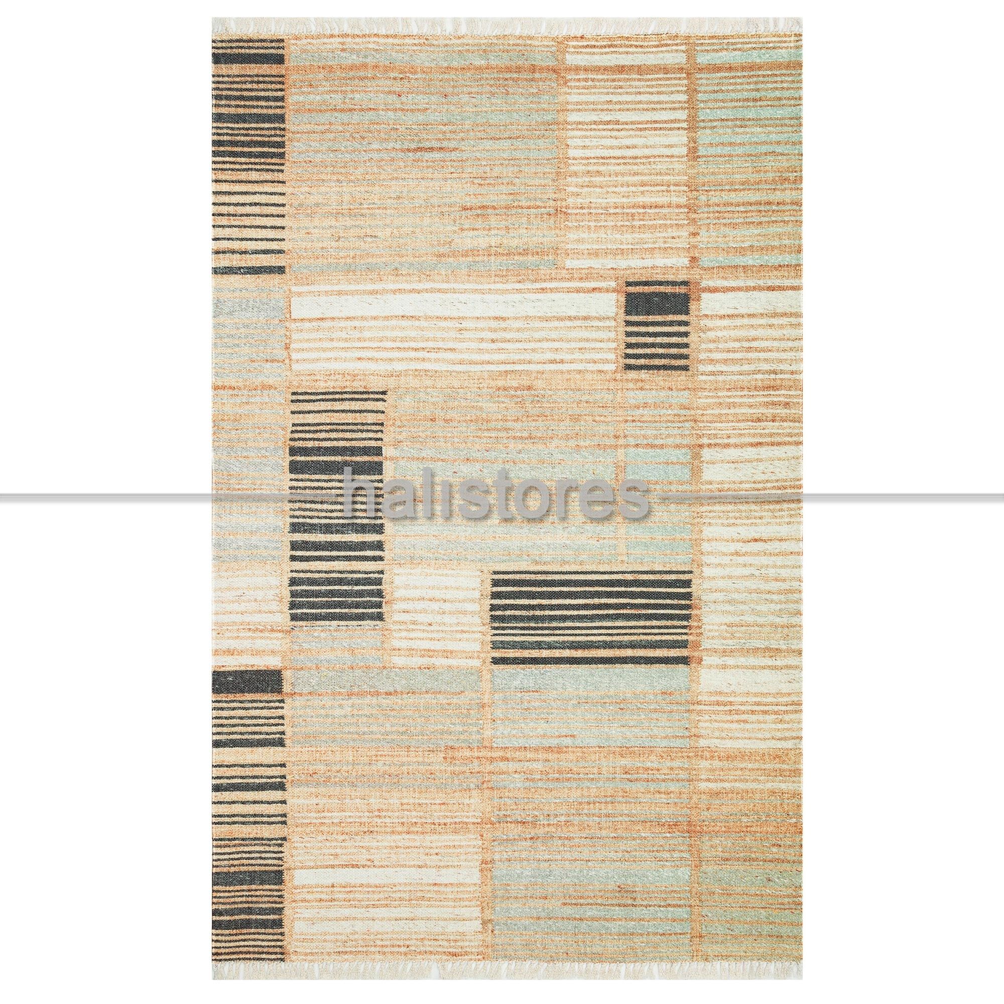 Kilim Baskılı Çift Taraflı Yıkanabilir Halı Asos 08