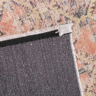 Kilim Desenli Kiremit Renkli Halı Zen 1907 (6)