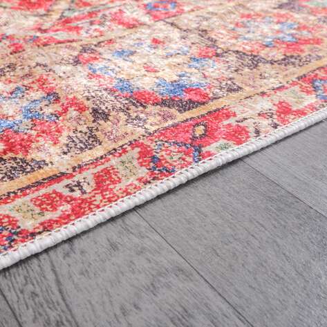Kilim Desenli Kırmızı Halı Zen 1909 - 5