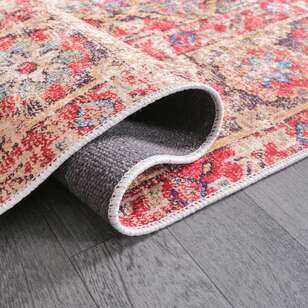 Kilim Desenli Kırmızı Halı Zen 1909 (4)