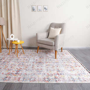 Kilim Desenli Renkli Baskılı Halı Milas 5002 (3)