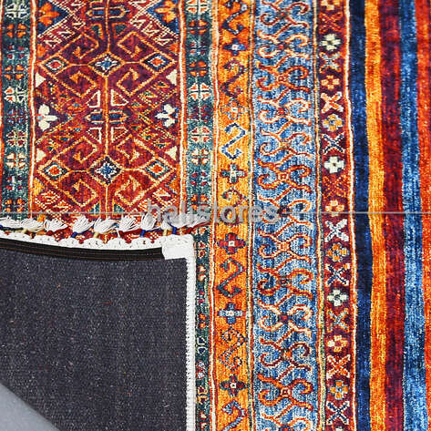 Kilim Desenli Renkli Yolluk Halı Milas 5093 - 5