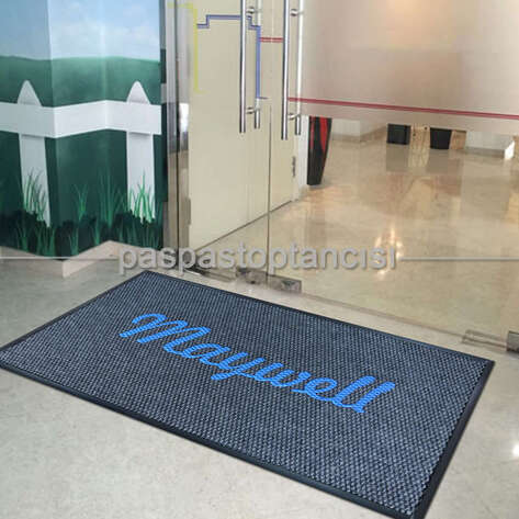 Kişilere Özel Logolu Gri Paspaslar - 1