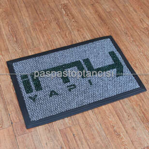 Kişilere Özel Logolu Halı Paspas - 4