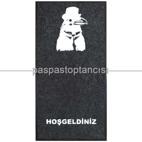 Kişiye Özel Logolu Siyah Paspaslar - 2