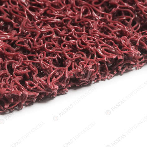 Kıvırcık Paspas Süper 16 mm Bordo - 3