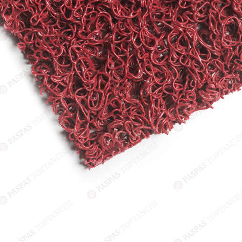 Kıvırcık Paspas Süper 16 mm Bordo - 4