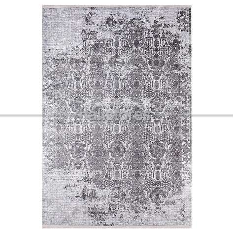 Klasik Desenli Gri Yolluk Halı Zen - 1