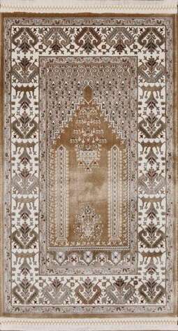 Klasik Desenli Halı Seccade Nakkaş 16844 Gold - 1