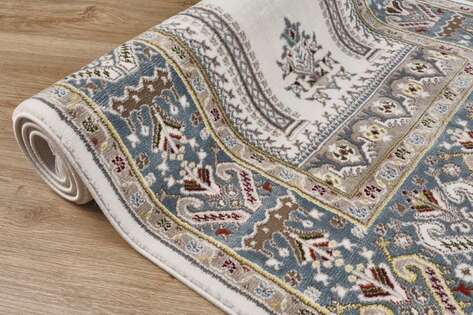 Klasik Desenli Halı Seccade Nakkaş 16844 Turkuaz - 3