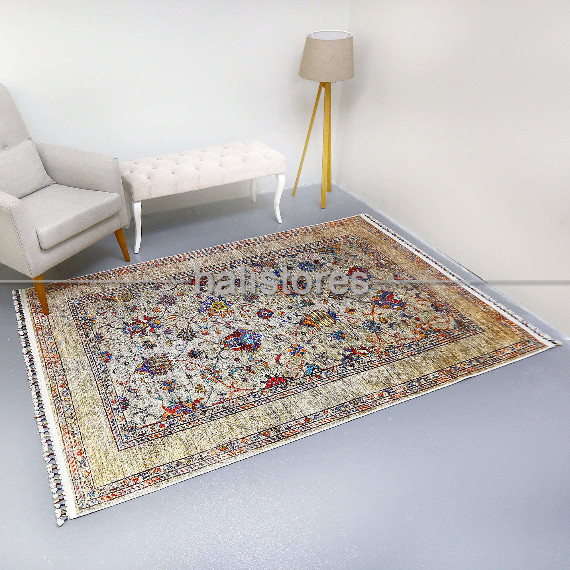 Klasik Desenli Kilim Yolluk Halı Milas 5078