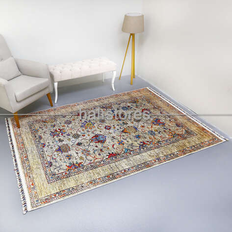 Klasik Desenli Kilim Yolluk Halı Milas 5078 - 1