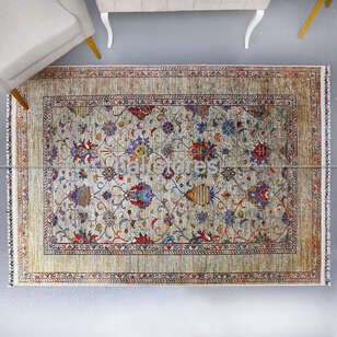Klasik Desenli Kilim Yolluk Halı Milas 5078 (1)