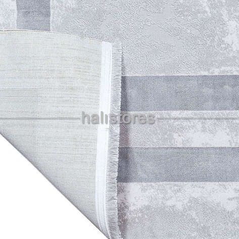 Krem-Gri Çerçeveli Halı Pierre Cardin Monet MT22B - 4