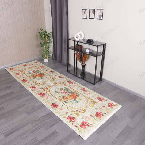 Liviadora Akkilim Desenli Yolluk Halı Zen 320 - 1