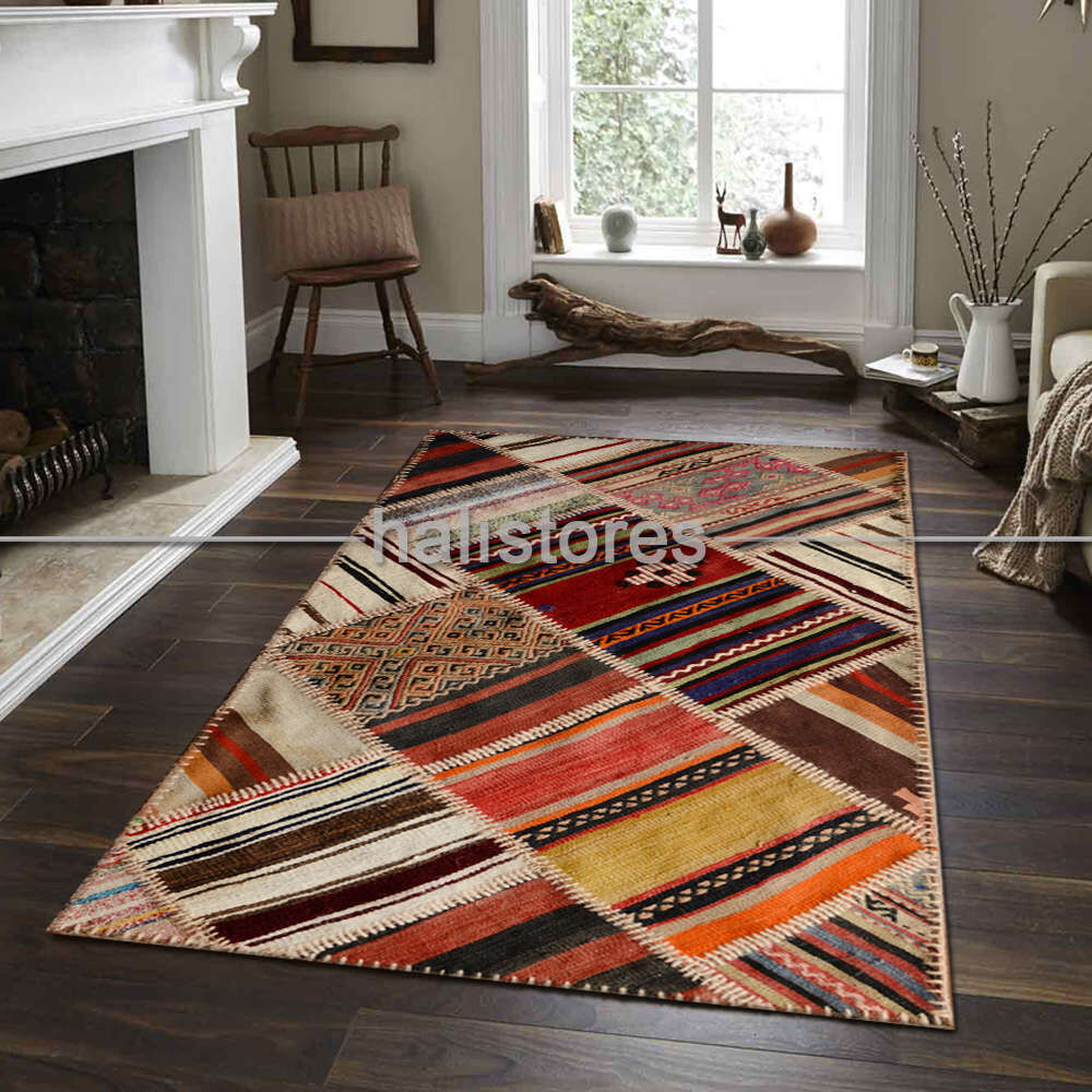 Liviadora Anadolu Kilim Patchwork Halı