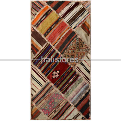 Liviadora Anadolu Kilim Patchwork Halı - 5