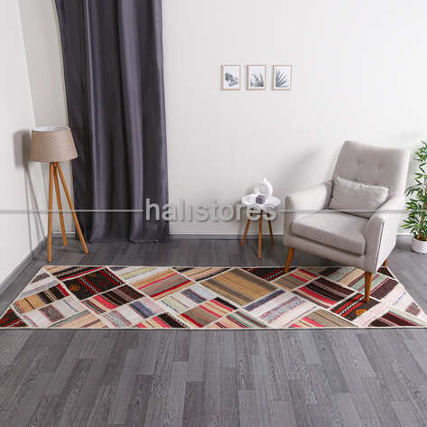 Liviadora Anadolu Kilim Patchwork Halı - 3