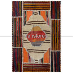 Liviadora Anadolu Kilim Patchwork Halısı (3)