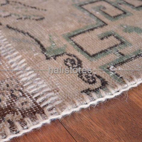 Liviadora Antik Patchwork Halı Bej - 4