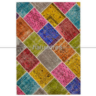 Liviadora Antik Patchwork Halı MultiCross (1)