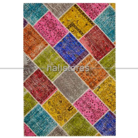 Liviadora Antik Patchwork Halı MultiCross - 1