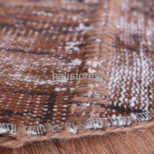 Liviadora Bakır Tonları Yuvarlak Patchwork Halı (5)