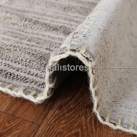Liviadora Kilim Desenli Patchwork Halı Gri - 3