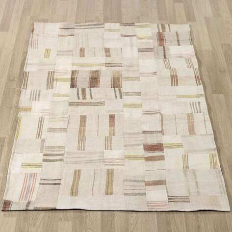 Liviadora Kilim Patchwork Halı Krem - 1