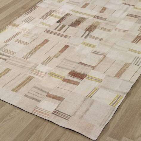 Liviadora Kilim Patchwork Halı Krem - 2